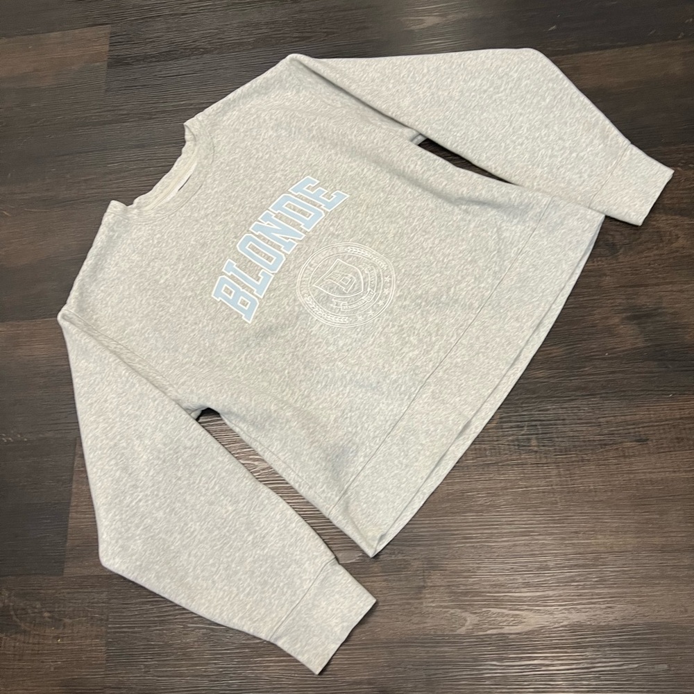 BRUNETTE THE LABEL “Blonde” sweatshirt - Picture 2 of 5